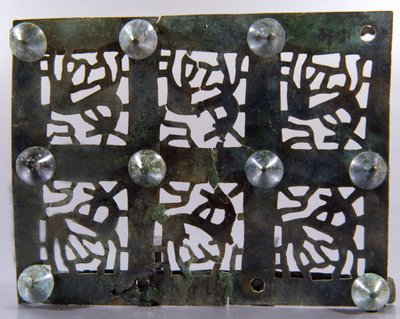 Belt buckle, from the tomb of Corvaro di Borgorose by Roman